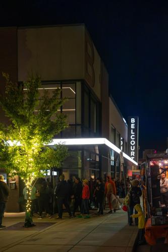 Line outside the Belcourt for the 15th annual horror movie marathon 12 Hours of Terror, 10/17/2026.