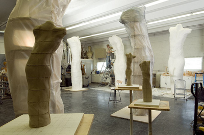 Alan LeQuire's <i>Dream Forest</i> at Customs House
