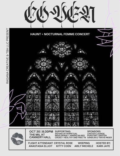 Grey Black Vintage Texture Album Cover Poster (Real Estate Flyer) - 1