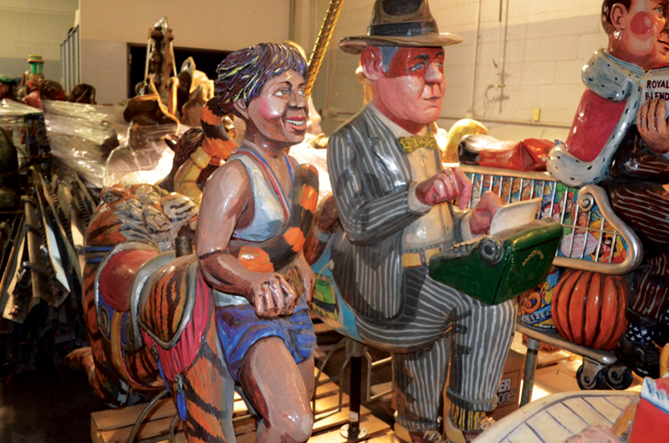 Will the Red Grooms-designed Tennessee Fox Trot Carousel — once the toast of Lower Broad, now sitting in storage — ever again see the light of day?