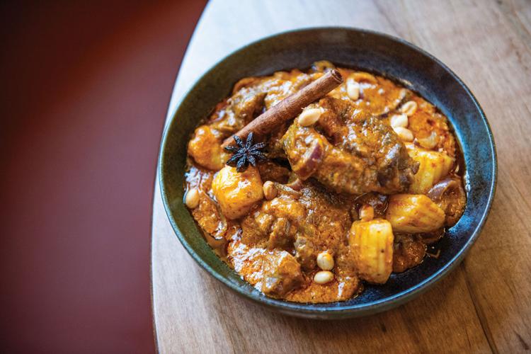 Massaman stew beef at A-Roi