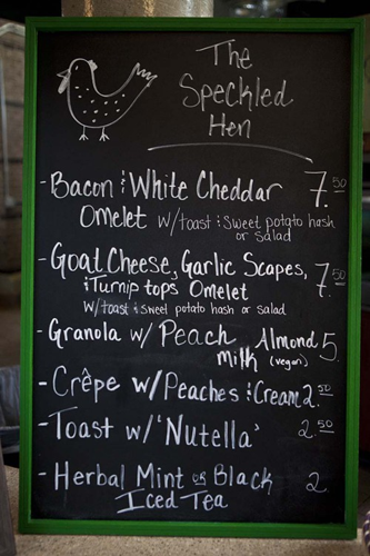 The Speckled Hen: This Week's Dining Review