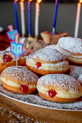 Sufganiyot at Butcher & Bee for Hanukkah