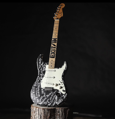 DP ExitIn Raffle Guitar by Micah Mathewson