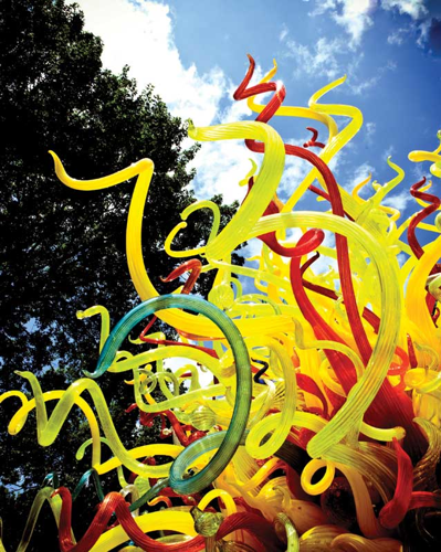 As his three-part exhibit casts its spell on Nashville, Dale Chihuly discusses communal art, the power of light, and decorating a basement