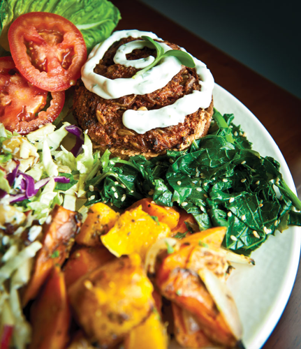 At Sunflower Cafe, Laura Yazdian and Gabrielle Mittelstaedt showcase a surprising bounty of vegetarian delights