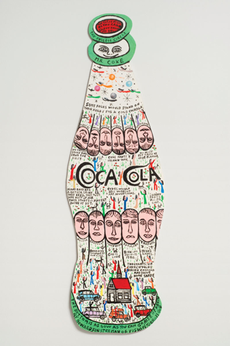 Howard Finster exhibit is filled with prophetic visions of spaceships and Henry Ford