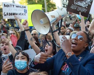 transgender rally