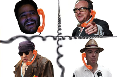 Bonnaroo 2009: My Conference Call with David Byrne, Elvis Costello and Steven Van Zandt