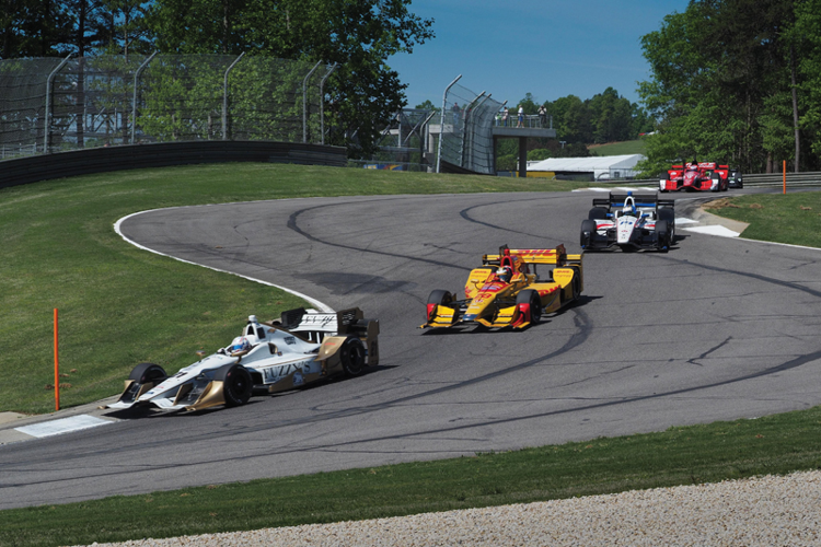 Hendersonville native Josef Newgarden is starting on the front row at the 100th running of the Indianapolis 500