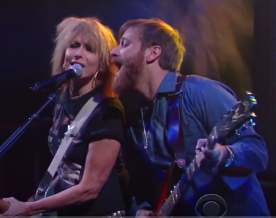 Watch Dan Auerbach Cause 'Holy Commotion' with the Pretenders on <i>Colbert</i>