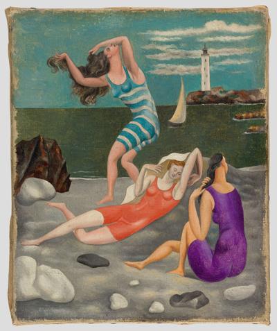 Pablo Picasso, "Les Baigneuses"