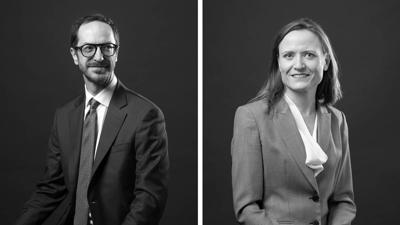 Freddie O'Connell and Alice Rolli