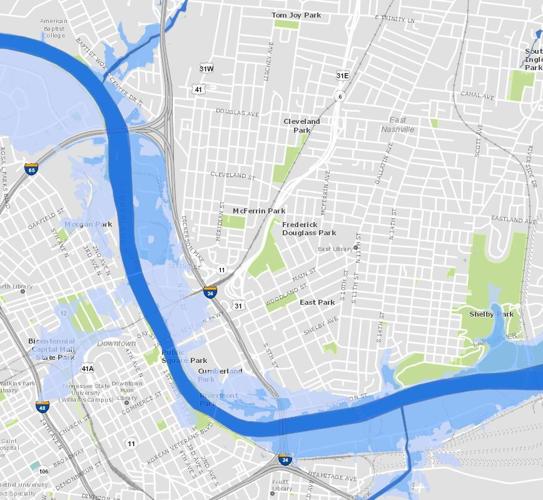 East Bank FEMA Flood Map