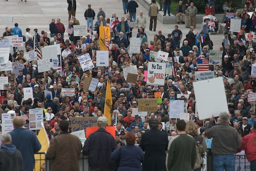 Nashville Tea Party at Legislative Plaza