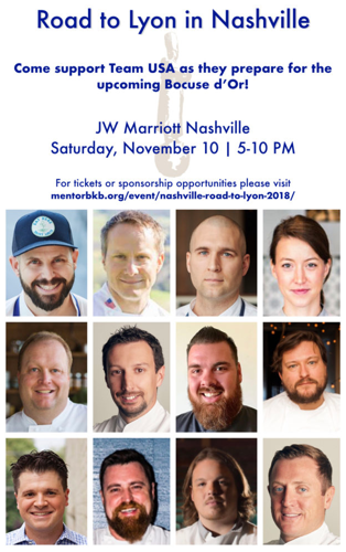 Road to Lyon Bocuse d'Or Dinner Is Coming to JW Marriott