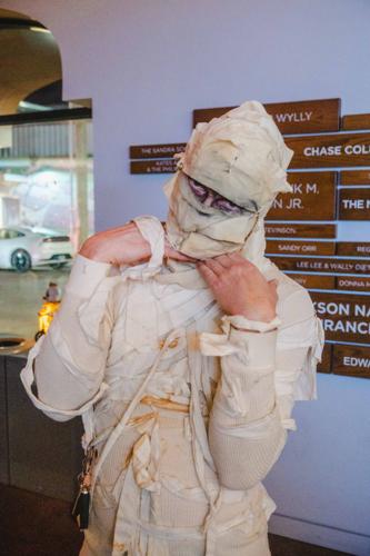 Boo Dudes' bassmummy Jesse Boo poses at the Belcourt during the 15th annual horror movie marathon 12 Hours of Terror, 10/17/2026.