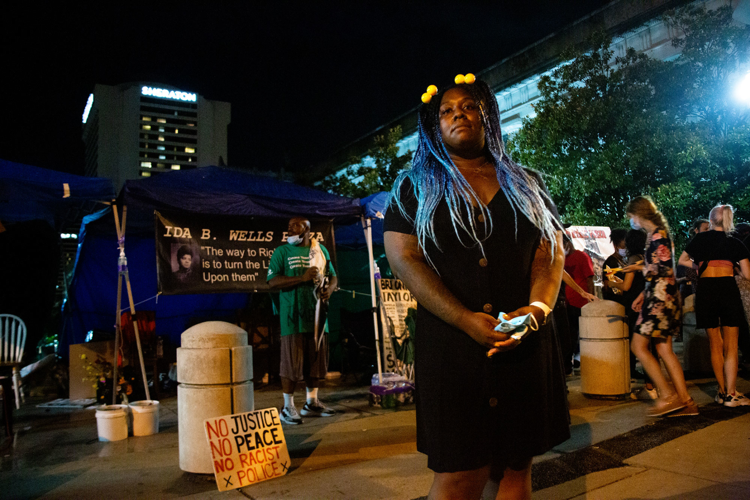 Protesters Celebrate 50 Days of Plaza Occupation