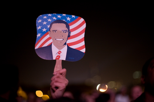 Hundreds of Thousands Flock to Obama Rally in Chicago