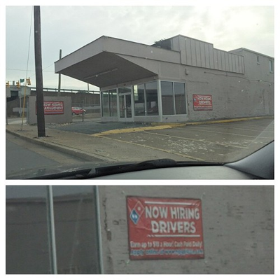 Photo of the Week: The Muse Gets Reborn ... as a Domino's Pizza