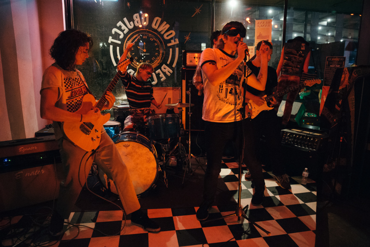 A Giant Dog Shakes Off the Blues at Fond Object