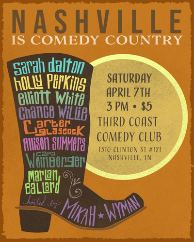 Nashville Is Comedy Country