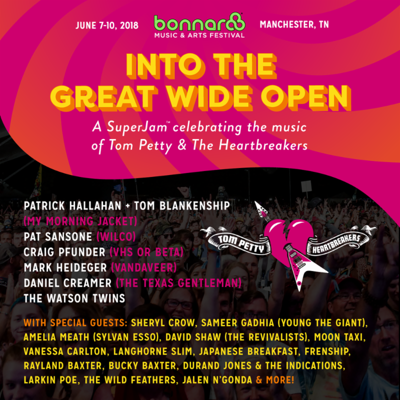 Bonnaroo's 2018 Superjam to Honor Tom Petty