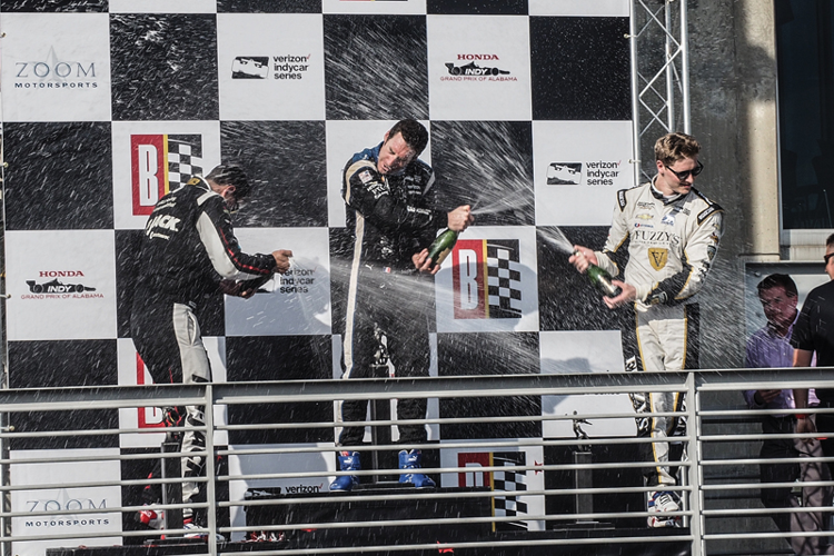 Hendersonville native Josef Newgarden is starting on the front row at the 100th running of the Indianapolis 500