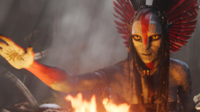 A still from 'Avatar: Fire and Ash'