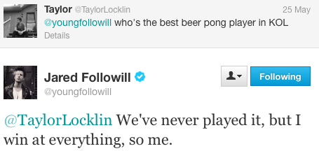 Takin' it to the Tweets: Jared Followill Talks New KOL Album on Twitter