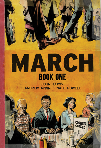 In <i>March</i>, Congressman and civil rights leader John Lewis recalls his path from Nashville lunch counters to the National Mall