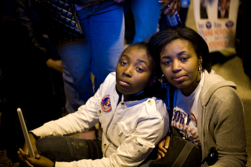 Hundreds of Thousands Flock to Obama Rally in Chicago