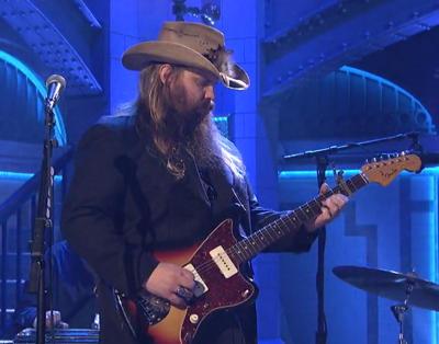 See Chris Stapleton Rock 'Parachute' and 'Nobody to Blame' on <i>SNL</i>