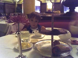 A Drink With Jam and Bread