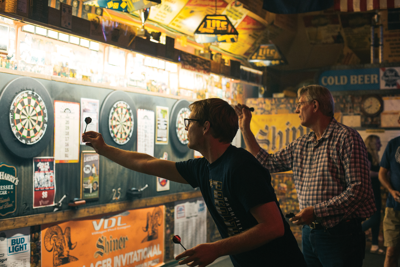 Best Place to Throw Darts