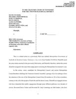 New Metro Council lawsuit