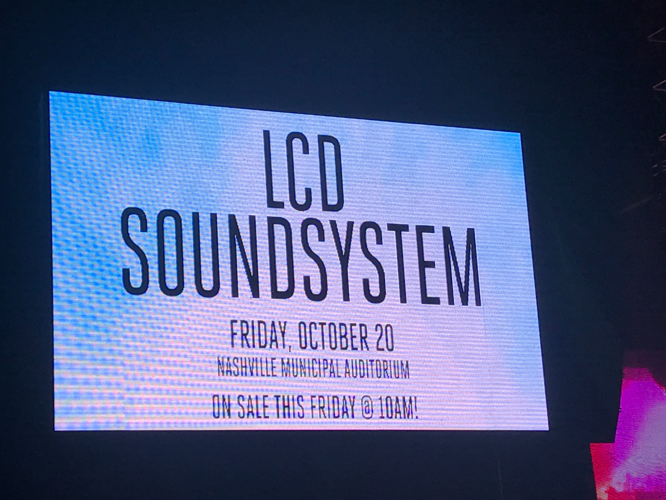 LCD Soundsystem Heading to Nashville [Updated]