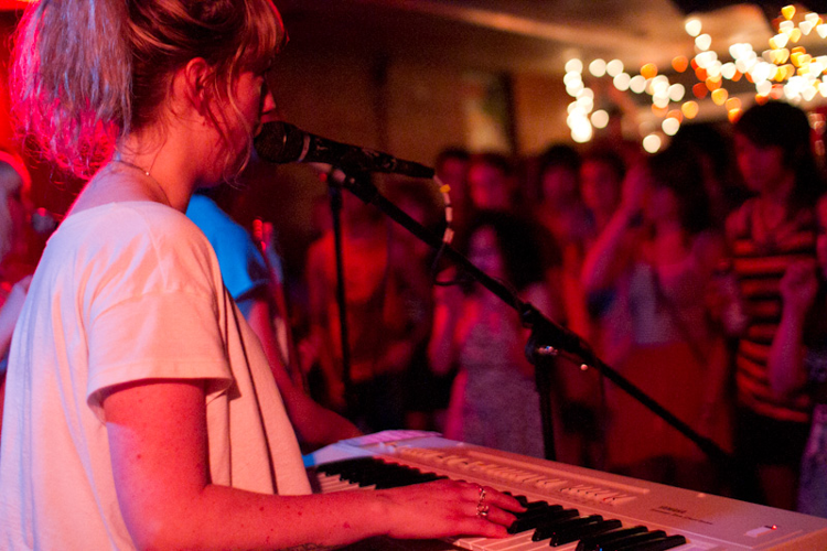 Heavy Cream, Peach Kelli Pop, Diarrhea Planet and Fox Fun at Glenn Danzig's House, 5/30/11