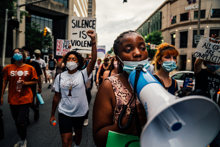 Protesters March for Release of Fellow Demonstrator