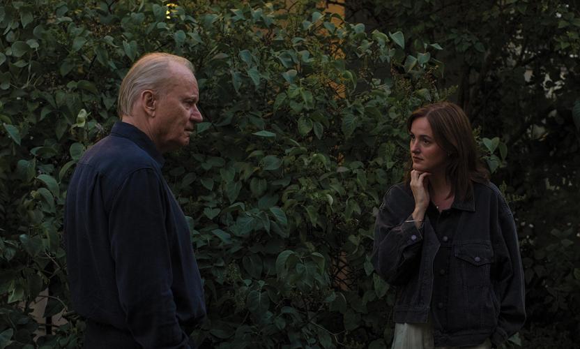 Stellan Skarsgård and Renate Reinsve in 'Sentimental Value'