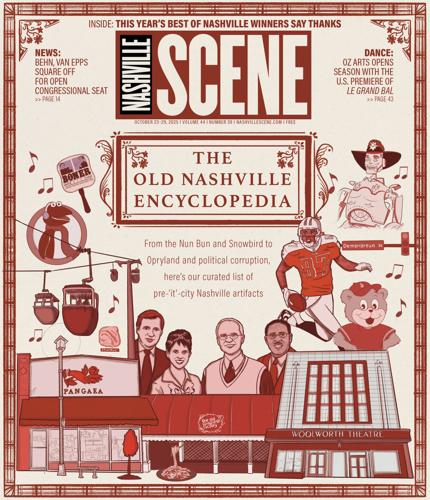 Cover of the Oct. 23, 2025 issue of Nashville Scene