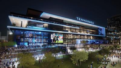 Rendering of the Proposed Titans Stadium