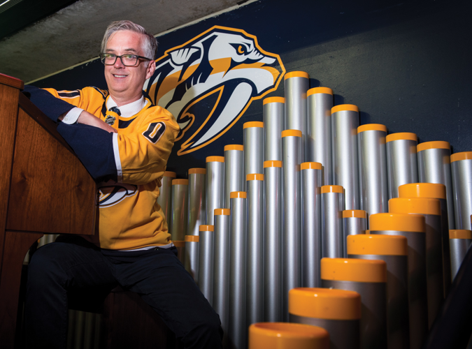 Catching Up With Preds and Sounds Organ Virtuoso Krazy Kyle Hankins
