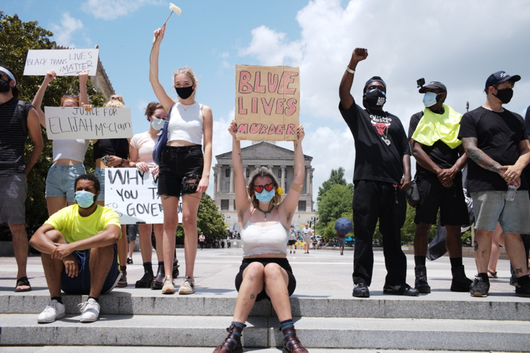 Dozens of Black Lives Matter Demonstrators Arrested at Capitol