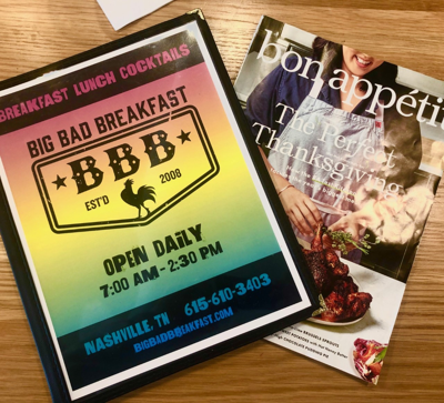 First Bite: Big Bad Breakfast