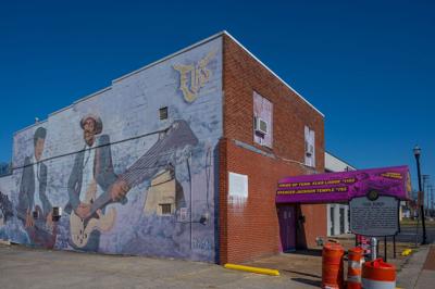 Exterior photograph of 2614 Jefferson Street, historic site of Club Baron and Elks Lodge Pride of Tennessee Number 1102