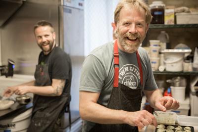 Dan Jacobs (left) and Dan Van Rite