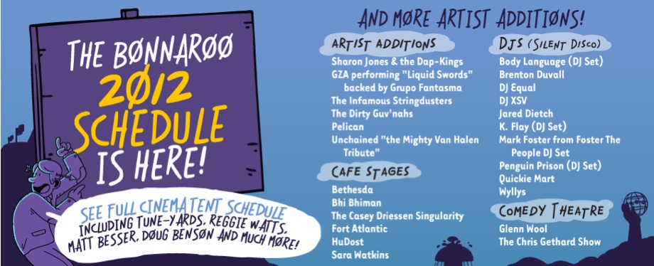 Bonnaroo Announces Full 2012 Schedule, More Artist Additions