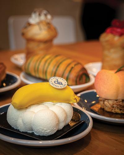 A selection of pastries from D’Andrews Bakery & Cafe