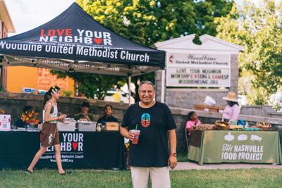 Carlos Uroza at Cosecha Community Market